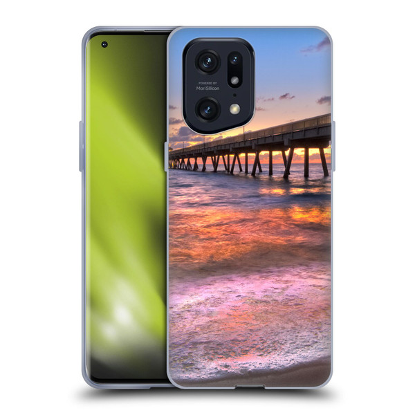 Celebrate Life Gallery Beaches Lace Soft Gel Case for OPPO Find X5 Pro