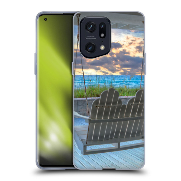 Celebrate Life Gallery Beaches 2 Swing Soft Gel Case for OPPO Find X5 Pro