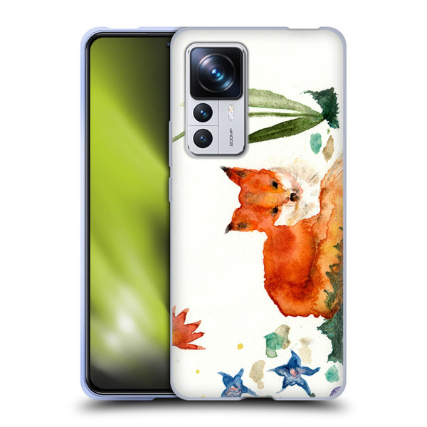 Wyanne Animals Little Fox In The Garden Soft Gel Case for Xiaomi 12T Pro