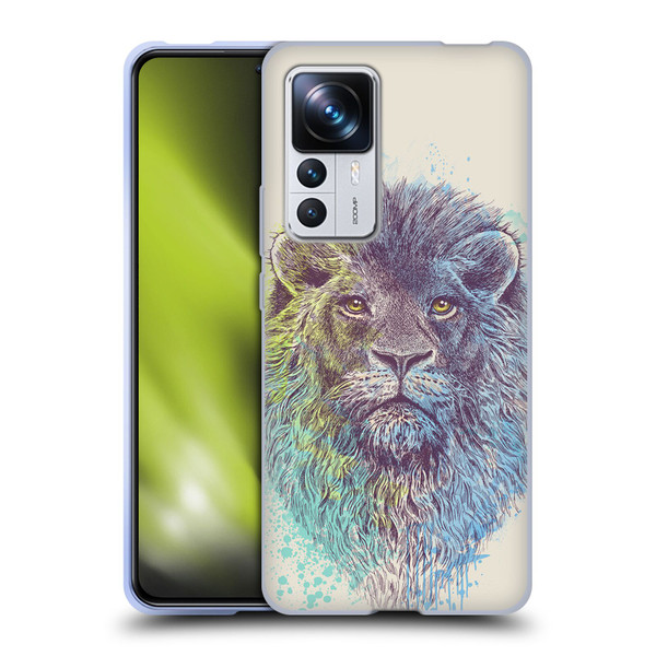 Rachel Caldwell Animals 3 Lion Soft Gel Case for Xiaomi 12T Pro