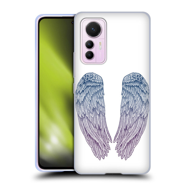 Rachel Caldwell Illustrations Angel Wings Soft Gel Case for Xiaomi 12 Lite