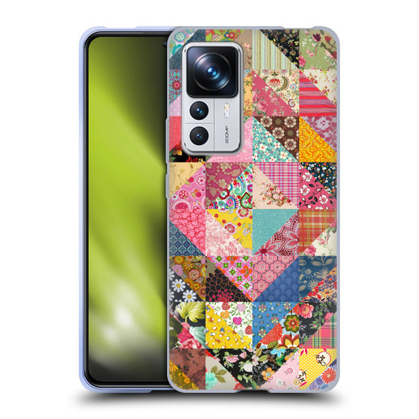 Rachel Caldwell Patterns Quilt Soft Gel Case for Xiaomi 12T Pro