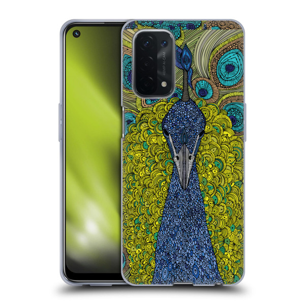 Valentina Birds The Peacock Soft Gel Case for OPPO A54 5G