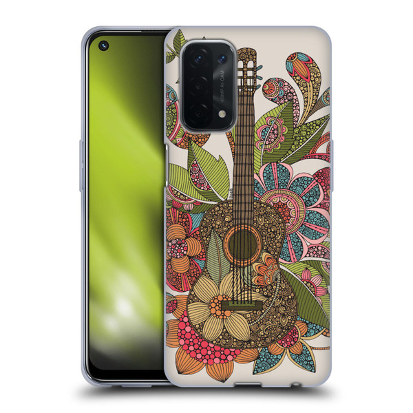 Valentina Bloom Ever Guitar Soft Gel Case for OPPO A54 5G