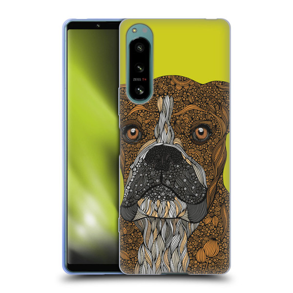 Valentina Dogs Boxer Soft Gel Case for Sony Xperia 5 IV
