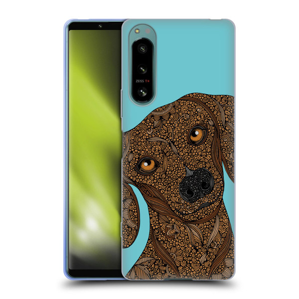 Valentina Dogs Dachshund Soft Gel Case for Sony Xperia 5 IV