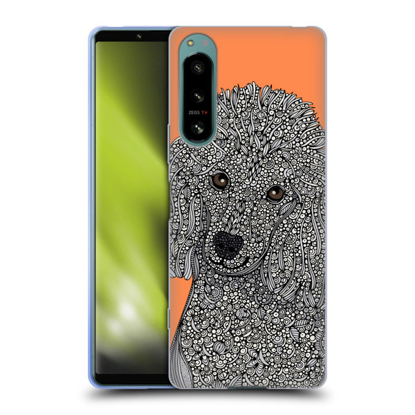 Valentina Dogs Poodle Soft Gel Case for Sony Xperia 5 IV