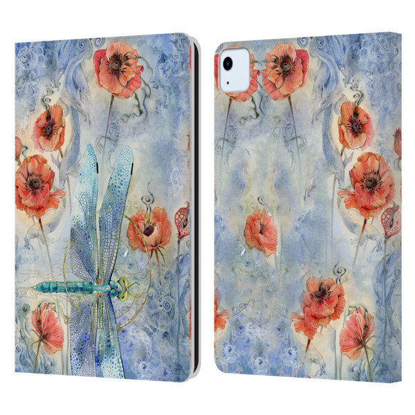 Stephanie Law Immortal Ephemera When Flowers Dream Leather Book Wallet Case Cover For Apple iPad Air 11 2020/2022/2024