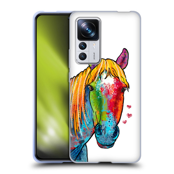 Duirwaigh Animals Horse Soft Gel Case for Xiaomi 12T Pro