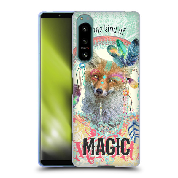 Duirwaigh Boho Animals Fox Soft Gel Case for Sony Xperia 5 IV