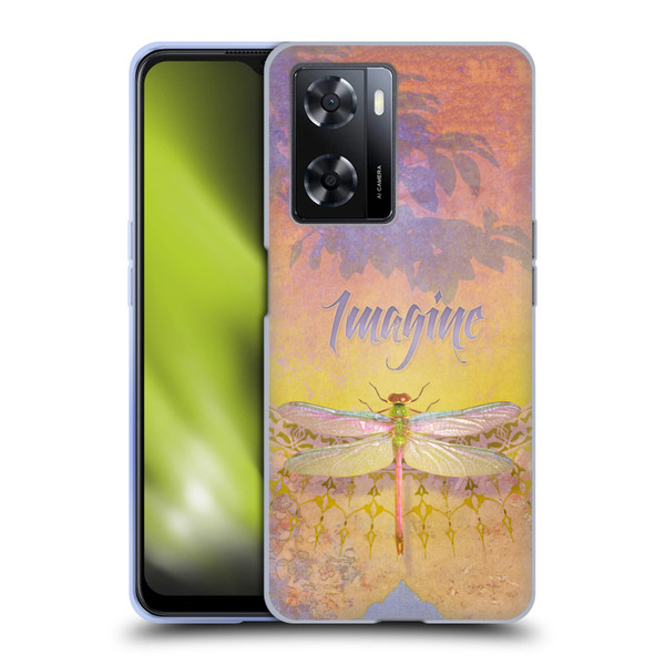 Duirwaigh Insects Dragonfly 2 Soft Gel Case for OPPO A57s