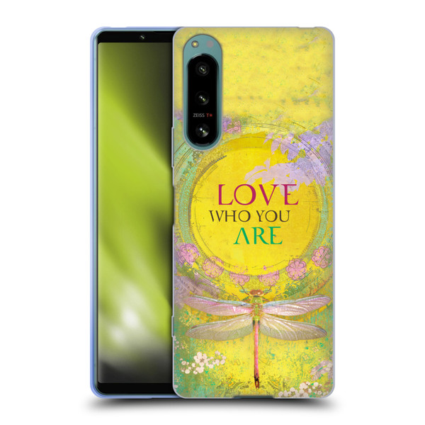Duirwaigh Insects Dragonfly 3 Soft Gel Case for Sony Xperia 5 IV