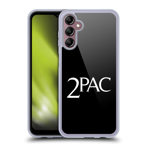 Tupac Shakur Logos Serif Soft Gel Case for Samsung Galaxy A14 5G