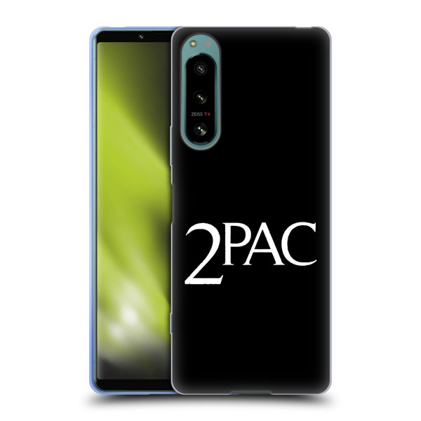 Tupac Shakur Logos Serif Soft Gel Case for Sony Xperia 5 IV