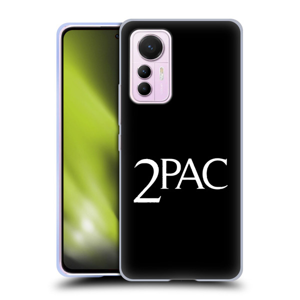 Tupac Shakur Logos Serif Soft Gel Case for Xiaomi 12 Lite
