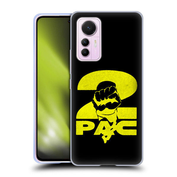 Tupac Shakur Logos Yellow Fist Soft Gel Case for Xiaomi 12 Lite