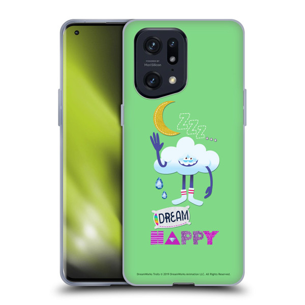 Trolls Graphics Dream Happy Cloud Soft Gel Case for OPPO Find X5 Pro