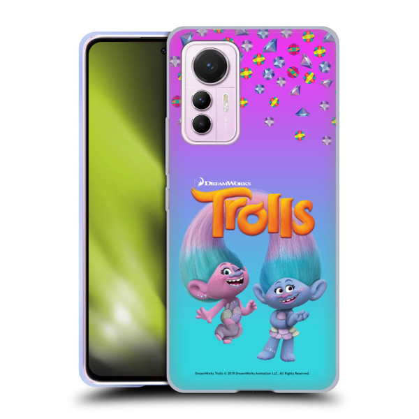 Trolls Snack Pack Satin & Chenille Soft Gel Case for Xiaomi 12 Lite