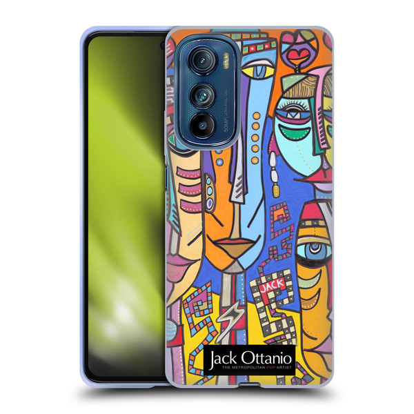 Jack Ottanio Art Naylari Twins Soft Gel Case for Motorola Edge 30