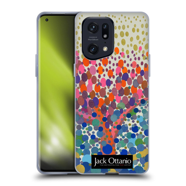 Jack Ottanio Art The Tree On The Moon Soft Gel Case for OPPO Find X5 Pro