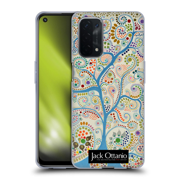 Jack Ottanio Art Tree Soft Gel Case for OPPO A54 5G