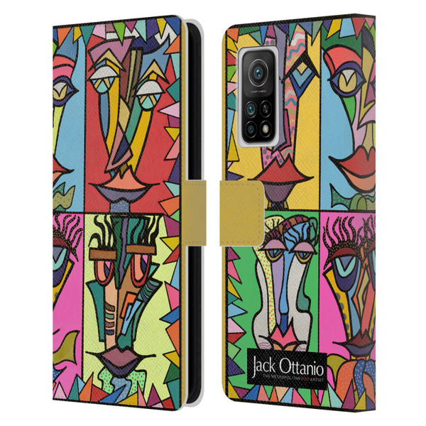 Jack Ottanio Art Six Krolls Leather Book Wallet Case Cover For Xiaomi Mi 10T 5G