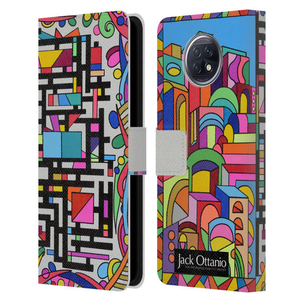 Jack Ottanio Art Nador Leather Book Wallet Case Cover For Xiaomi Redmi Note 9T 5G
