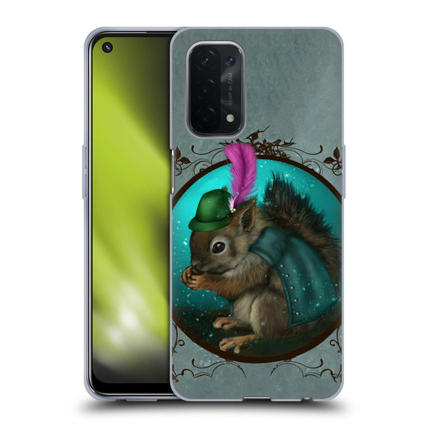 Ash Evans Animals Squirrel Soft Gel Case for OPPO A54 5G