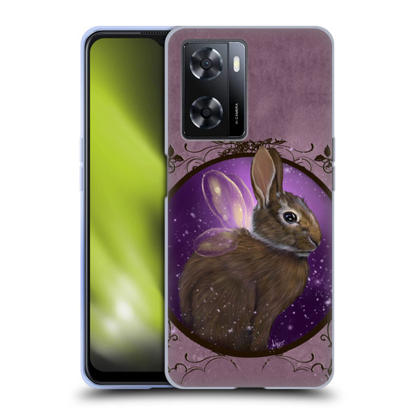 Ash Evans Animals Rabbit Soft Gel Case for OPPO A57s