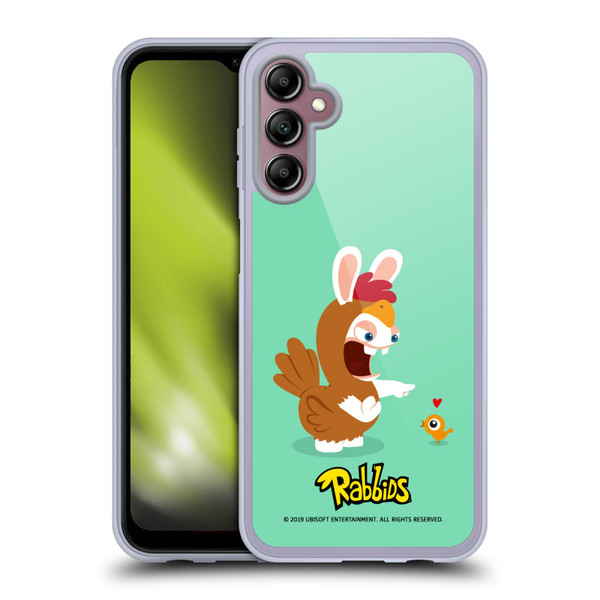 Rabbids Costumes Chicken Soft Gel Case for Samsung Galaxy A14 5G