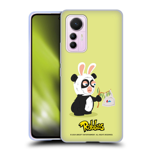 Rabbids Costumes Panda Soft Gel Case for Xiaomi 12 Lite