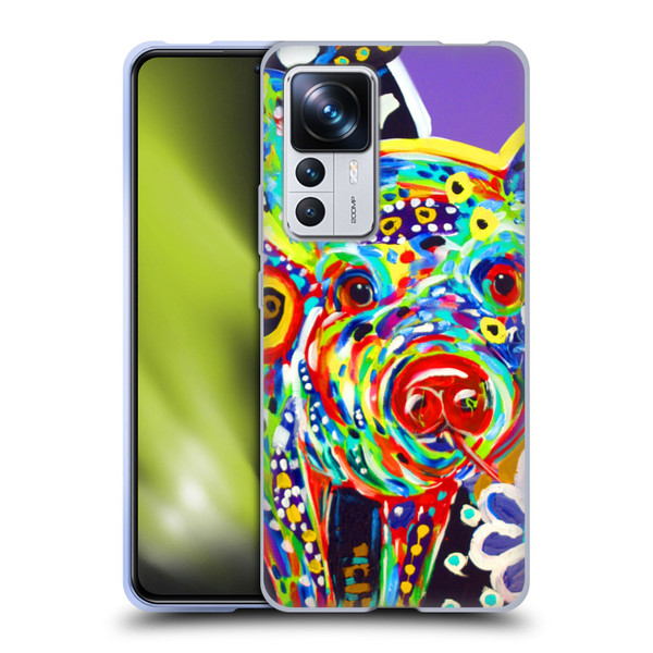 Mad Dog Art Gallery Animals Pig Soft Gel Case for Xiaomi 12T Pro