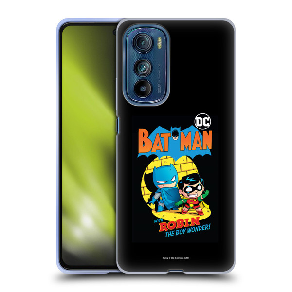 Super Friends DC Comics Toddlers Comic Covers Batman And Robin Soft Gel Case for Motorola Edge 30