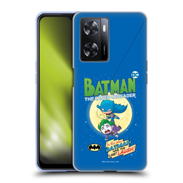 Super Friends DC Comics Toddlers Comic Covers Batman Soft Gel Case for OPPO A57s