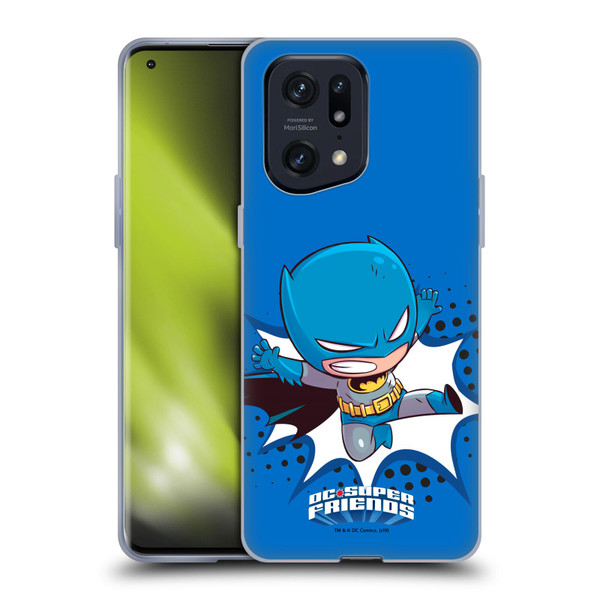 Super Friends DC Comics Toddlers 1 Batman Soft Gel Case for OPPO Find X5 Pro