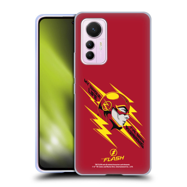 The Flash TV Series Graphics Barry Head Soft Gel Case for Xiaomi 12 Lite