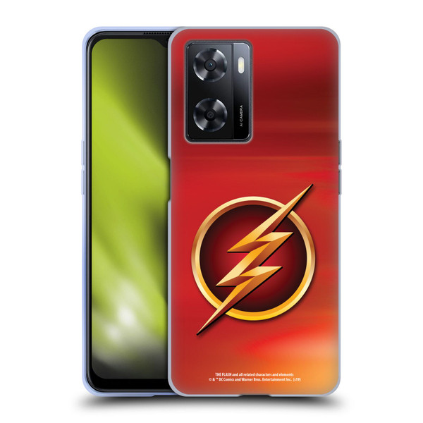 The Flash TV Series Logos Red Soft Gel Case for OPPO A57s
