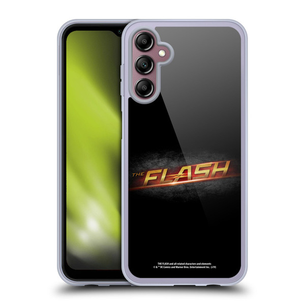 The Flash TV Series Logos Black Soft Gel Case for Samsung Galaxy A14 5G