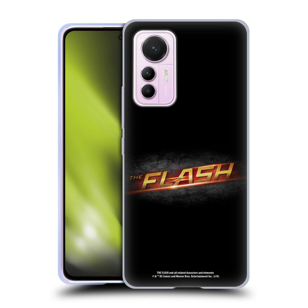 The Flash TV Series Logos Black Soft Gel Case for Xiaomi 12 Lite