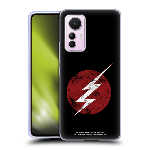 The Flash TV Series Logos Distressed Look Soft Gel Case for Xiaomi 12 Lite