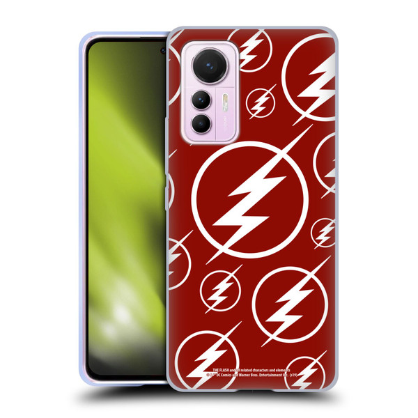 The Flash TV Series Logos Pattern Soft Gel Case for Xiaomi 12 Lite