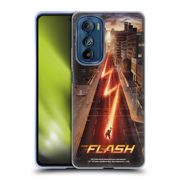 The Flash TV Series Poster Barry Lightning Soft Gel Case for Motorola Edge 30