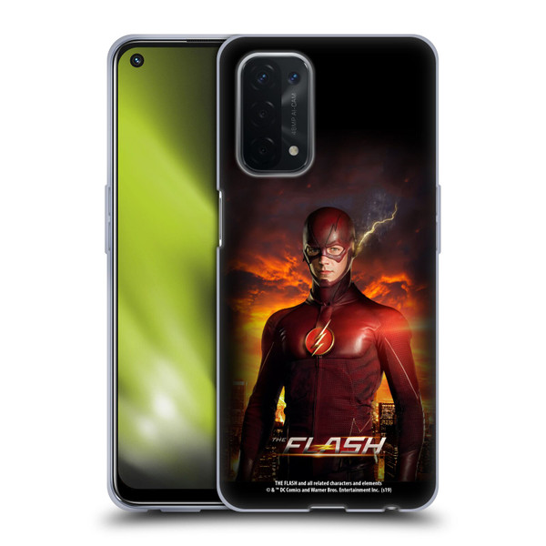 The Flash TV Series Poster Barry Stand Pose Soft Gel Case for OPPO A54 5G