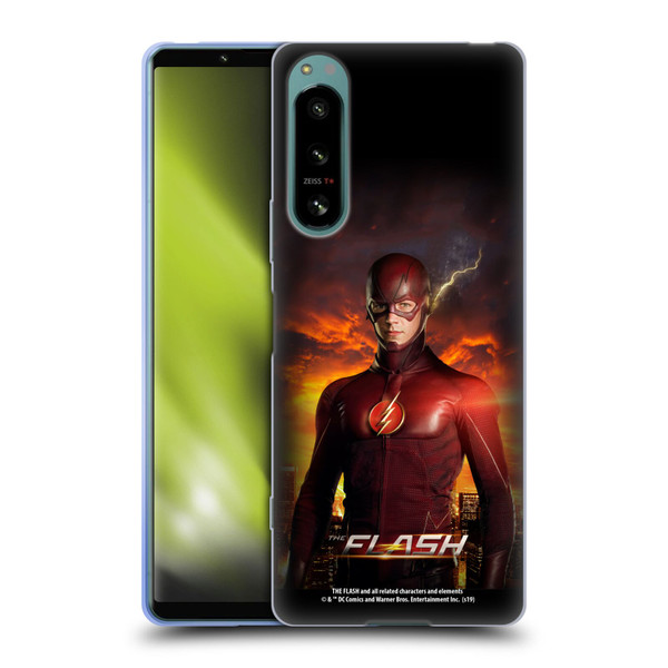 The Flash TV Series Poster Barry Stand Pose Soft Gel Case for Sony Xperia 5 IV