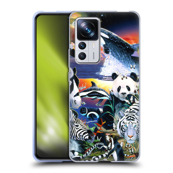 Graeme Stevenson Assorted Designs Animals Soft Gel Case for Xiaomi 12T Pro