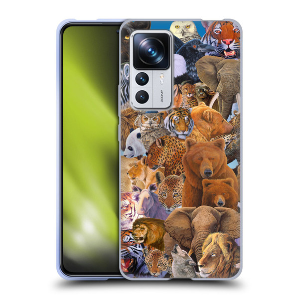 Graeme Stevenson Wildlife Animals Soft Gel Case for Xiaomi 12T Pro