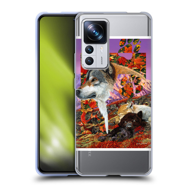 Graeme Stevenson Wildlife Wolves 4 Soft Gel Case for Xiaomi 12T Pro