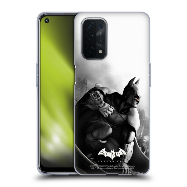 Batman Arkham City Key Art Poster Soft Gel Case for OPPO A54 5G