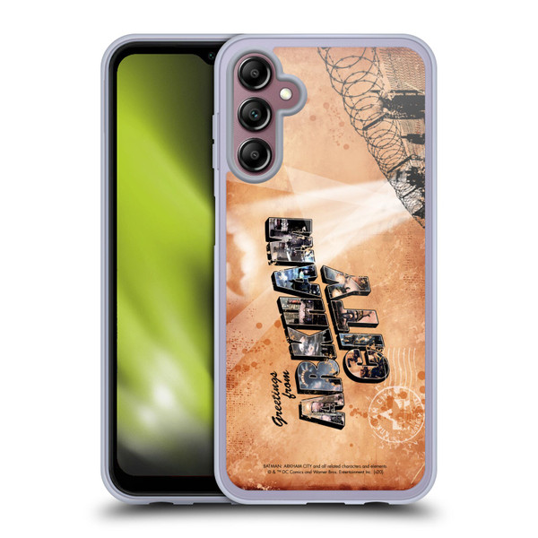 Batman Arkham City Graphics Postcard Soft Gel Case for Samsung Galaxy A14 5G