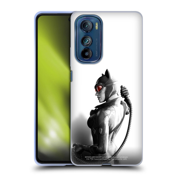 Batman Arkham City Villains Catwoman Soft Gel Case for Motorola Edge 30